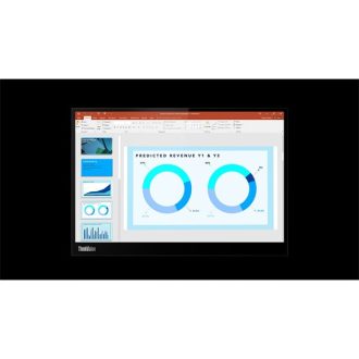   LENOVO Monitor - ThinkVision M14d, 14" 2.2K 2240x1400 IPS 16:10, 1500:1, 300 nits, 6ms, 2x USB Type-C