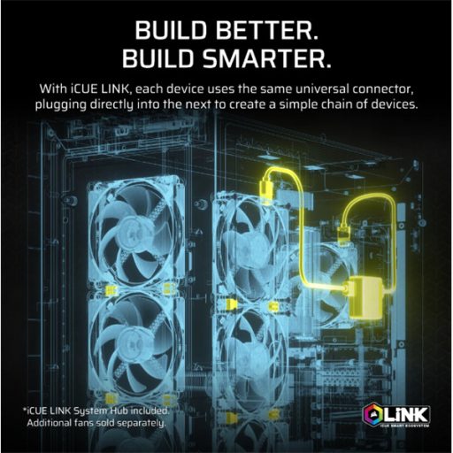 CORSAIR CPU hűtő iCUE LINK TITAN 360 RX LCD (vízhűtés), 3 Ventilátorots, LGA1700 és LGA1851 támogatással, fehér