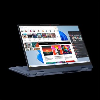   LENOVO IdeaPad 5 2-in-1 14AHP9, 14.0" WUXGA Touch OLED, AMD Ryzen 5-8645HS, 16GB, 512GB SSD, NoOS, Cosmic Blue