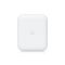 UBiQUiTi Wireless Access Point TriBand 1x2500Mbps, 5,3Gbps, 2x2 MIMO, POE nélkül, Falra rögzíthető - U7-OUTDOOR