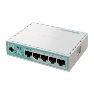   MIKROTIK Vezetékes Router hEX refresh 5x1000Mbps, Menedzselhető, Asztali - E50UG
