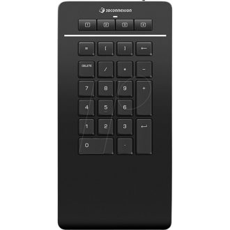 3DCONNEXION Billentyűzet - Numpad Pro Vezetékes, Fekete