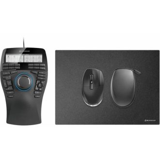   3DCONNEXION Egér - SpaceMouse Enterprise Vezetékes Kit 2, Fekete