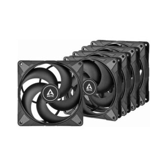   ARCTIC COOLING Rendszerhűtő Ventilátor P14 Max PWM Fekete, 14cm (5-PACK)