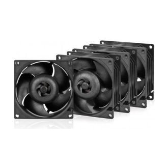   ARCTIC COOLING Szerverhűtő Ventilátor S8038-10K Fekete, 8cm (4-PACK)