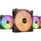 BE QUIET! Rendszerhűtő ventilátor Light Wings LX PWM A-RGB, 12cm (3-PACK)