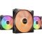 BE QUIET! Rendszerhűtő ventilátor Light Wings LX PWM A-RGB, 14cm (3-PACK)
