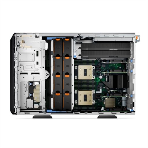 DELL ISG szerver - PE T560 torony (8x3.5"), 1x12C S4410Y 2.0GHz, 1x16GB, 1x480GB RI SSD; H755, iD9 En., 2x700W.