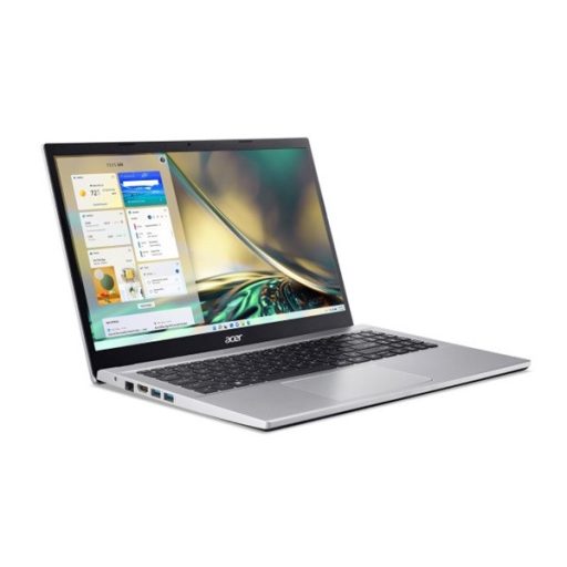 ACER Aspire A315-59-333H, 15.6" FHD, Intel Core i3-1215U, 16GB, 512GB SSD, UMA, Win11 Home, ezüst