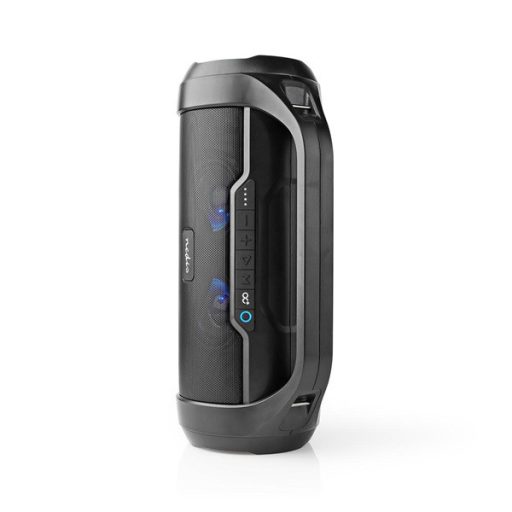 Nedis SPBB310BK akkumulátoros party boombox, 120W, Bluetooth, 10 m hatótávolság, USB, microSD , 6 óra vez nélkül