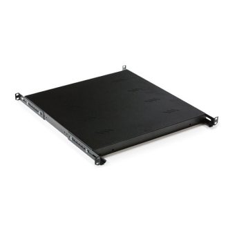   KELINE Perforált polc 1U 350mm mély 19", teherbírás: 50kg