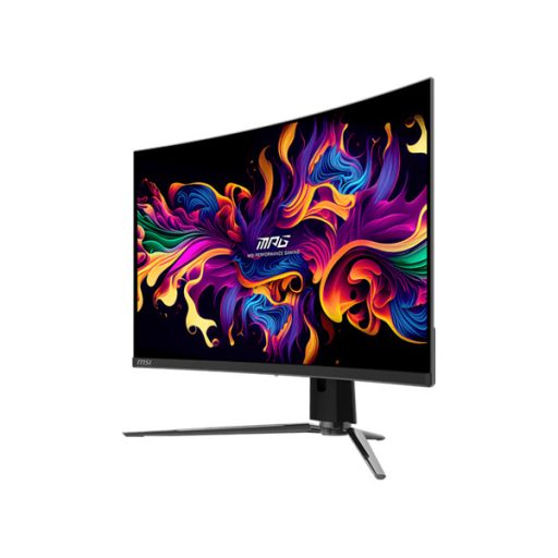 MSI Monitor GAMING MPG 321CURX QD-OLED Ívelt 31,5" UHD 3840x2160, 1700R, 240Hz, 0,03ms, 2x HDMI, DP, USB-C