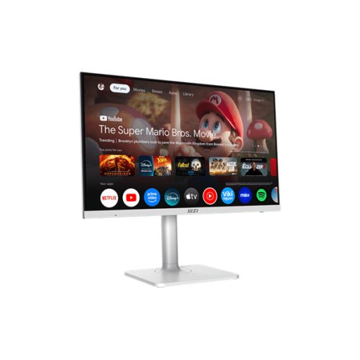MSI Monitor Business Modern MD272UPSW 27" UHD, 3840x2160, 60Hz, IPS, 4ms, HDMI, DP, USB-C, White - SMART