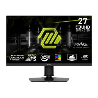  MSI Monitor GAMING MAG 272URDF E16 RapidIPS 27" UHD 3840x2160, 1000:1 CR, 400cd/m2, 0,5ms, 320/160Hz, DP, 2x HDMI, USB-C