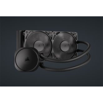   CORSAIR CPU hűtő NAUTILUS 240 RS Liquid CPU Cooler (vízhűtés), 2 Ventilátoros, LGA1700 és LGA1851 támogatással, fekete