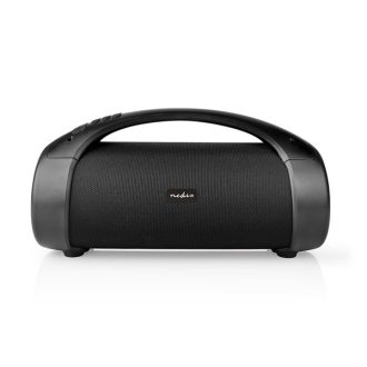   Nedis SPBB315BK Bluetooth Party Boombox, 6 óra üzemidő, 2.0 ,50W ,AUX , USB ,IPX5 ,TWS, fogantyú, LED fényjáték