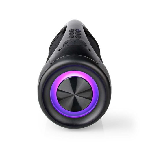 Nedis SPBB315BK Bluetooth Party Boombox, 6 óra üzemidő, 2.0 ,50W ,AUX , USB ,IPX5 ,TWS, fogantyú, LED fényjáték