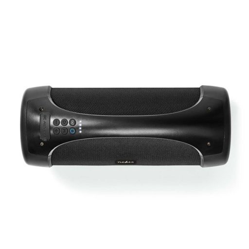 Nedis SPBB315BK Bluetooth Party Boombox, 6 óra üzemidő, 2.0 ,50W ,AUX , USB ,IPX5 ,TWS, fogantyú, LED fényjáték
