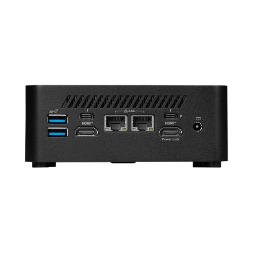 MSI Business DT Cubi NUC 1M-251BEU, Core 3 100U, DDR5, NVME, 2,5", AX+BT5.3, Thunderbolt4 x2, RJ45 x2, HDMI x2, Black