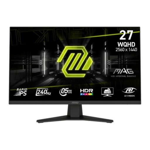 MSI Monitor GAMING MAG 274QF X24 RapidIPS 27" WQHD 2560x1440, 1000:1 CR, 250cd/m2, 1ms, 240Hz, DP, HDMI