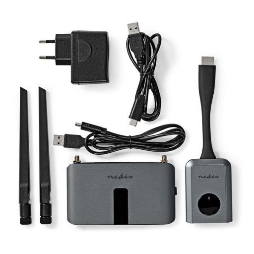 Nedis VTRA3460GY vezeték nélkűli HDMI transmitter / jeltovábbító, max. hatótáv 30m