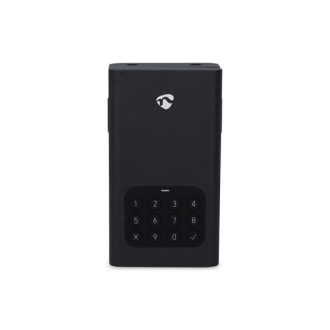   Nedis BTHKB10BK okos kulcs széf, Bluetooth®, IPX5, 2 x AA elem (nem tartozék), rozsdamentes acél kulcsszéf