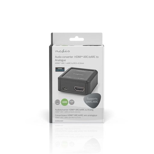 Nedis ACON3415AT digitális audió konverter, HDMI bemenet - 2x RCA kimenet