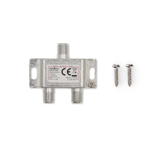 Nedis F elosztó, 5 - 2400 MHz | 6,5 dB, SSPL210ME