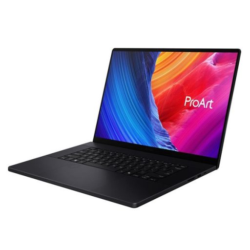 ASUS CONS NB StudioBook H7606WP-ME021X 16"  WQUXGA OLED Touch, AI 9 HX370, 64GB, 2TB M.2, RTX 5070 8GB,WIN11PRO, Fekete
