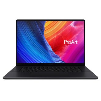   ASUS CONS NB StudioBook H7606WP-ME020X 16"  WQUXGA OLED Touch, AI 9 HX370, 64GB, 2TB M.2, RTX 5070 8GB,WIN11PRO, Fekete