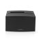 Nedis HDDUSB3210BK HDD / SSD dokkoló, USB 3.2 Gen1, USB Type-A, 2 fiókos,  2,5 / 3,5", USB 3.2 Gen1