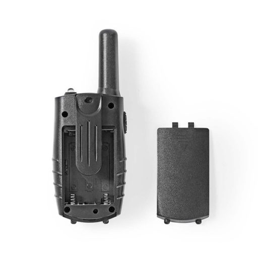 Nedis WLTK0800BK Walkie-Talkie készlet, 2 kézibeszélő 8 km-ig, csat: 8 PTT / VOX akár 2,5 óra, fejhallgató kimenet