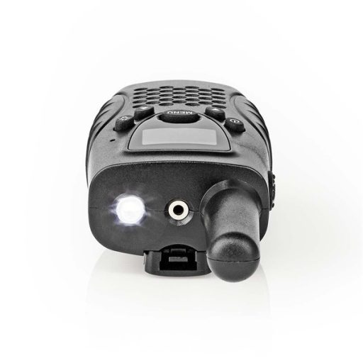 Nedis WLTK0800BK Walkie-Talkie készlet, 2 kézibeszélő 8 km-ig, csat: 8 PTT / VOX akár 2,5 óra, fejhallgató kimenet