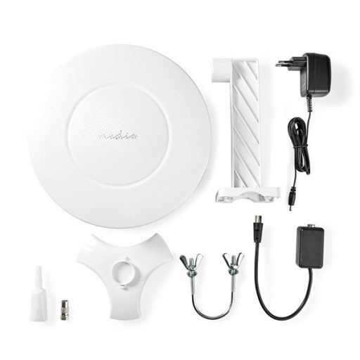 Nedis ANOR5003BK700 kültéri HDTV antenna, Aktív Csatl. típ.: F-csatlakozó | FM / UHF / VHF Fogadási hatótáv: 0-50km
