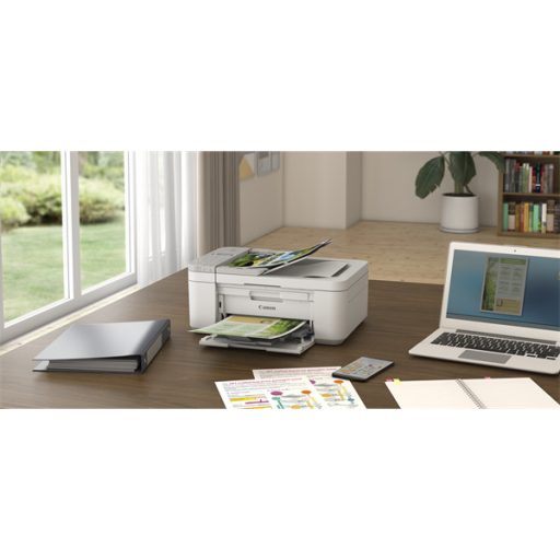 CANON Tintasugaras MFP 4in1 PIXMA TR4756i, A4, FF 8,8 k/p, SZ 4,4 k/p, 4800x1200dpi, duplex, USB/WiFi, ADF, White