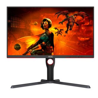   AOC Gaming 160Hz IPS monitor 27" U27G3X/BK, 3840x2160, 16:9, 450 cd/m2, 1 ms, HDMIx2/DisplayPortx2