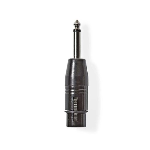 Nedis COTP15940BK 6,35 Jack dugó - 3P XLR aljzat adapter
