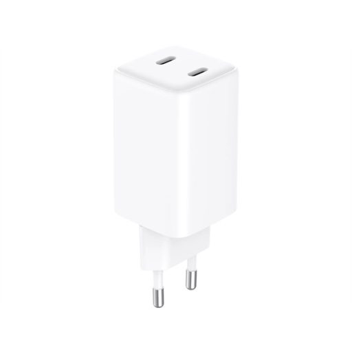 SANDBERG Hálózati töltő, AC Charger Dual UDB C PD 65W EU