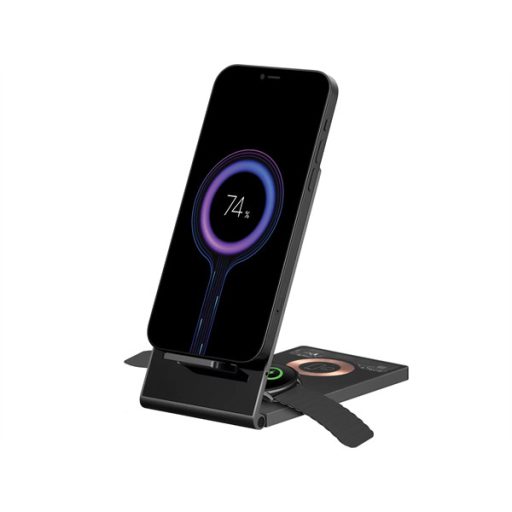 SANDBERG Töltő állvány, 3in1 Wireless Charger Stand