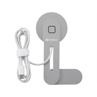 SANDBERG Mágnesen töltő, ScreenMount Magnet Charger 15W