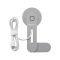 SANDBERG Mágnesen töltő, ScreenMount Magnet Charger 15W