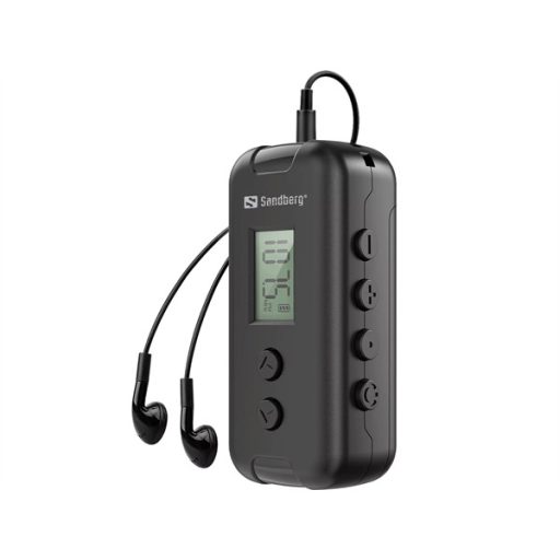 SANDBERG Rádió, Pocket Radio FM for AAA battery