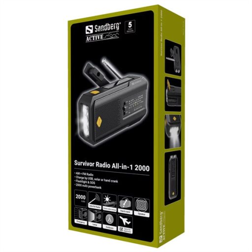 SANDBERG Rádió, Survivor Radio All-in-1 2000