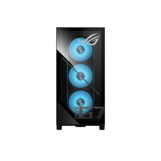   ASUS GAMER DT ROG G700TF-07265F231W, Ultra 7 265F, 32GB, 2TB M.2, NV RTX 5070 Ti 16GB, WIN11H, Fekete