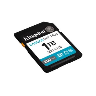   KINGSTON Memóriakártya SDXC 1TB Canvas Go Plus Gen4 200R C10 UHS-I U3 V30
