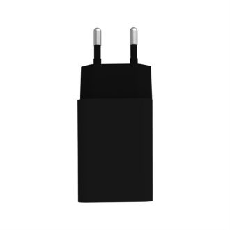   COLORWAY USB töltő CW-CHS015-BK, AC töltő 2USB AUTO ID 2.1A (10W) fekete