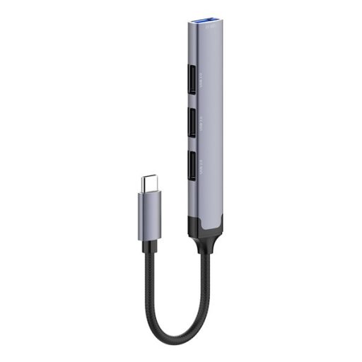 COLORWAY USB-elosztó CW-HUB04, USB-C 4-B-1 USB2.0X3/USB3.0
