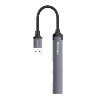 COLORWAY USB-elosztó CW-HUB05, USB-A 4-B-1 USB2.0X3/USB3.0