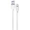 COLORWAY Kábel, USB Type-C CW-CBUC019-WH, gyors töltés, 5,0A 1M fehér