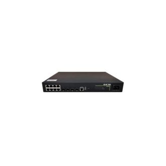   DCN Switch L2 POE 8x 10/100/1000Base-T with PoE+(125W) RJ45 + 4x 1/10GBase-X SFP+, S4600-12X-P-SI